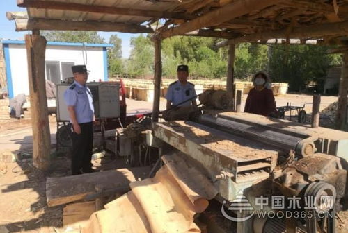临泽县板桥派出所深入辖区木材加工厂开展安全隐患专项检查